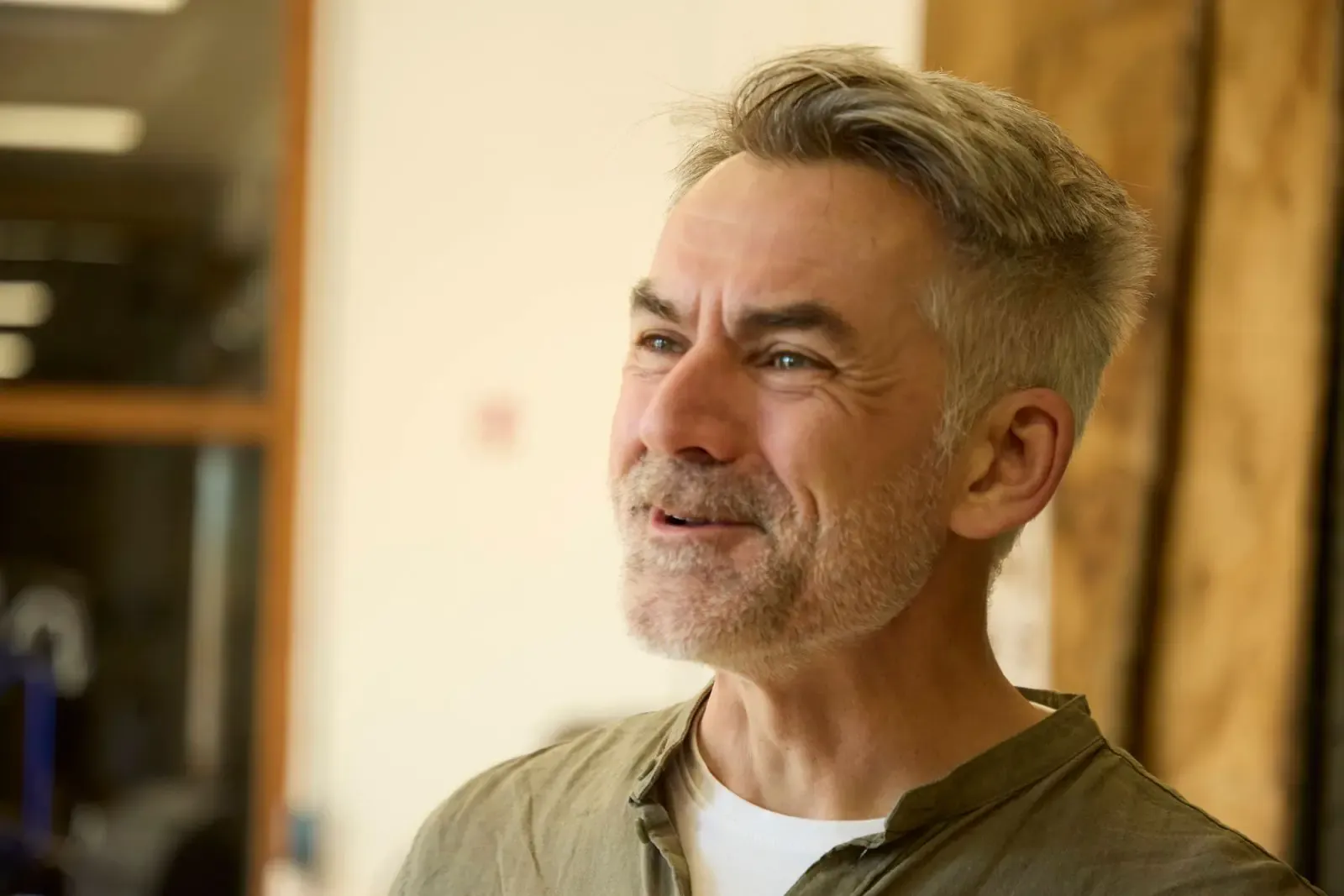 Tobias Herold im Gespräch auf den Ateliertagen