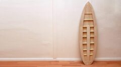 Surfboard-Blank aus Paulownia