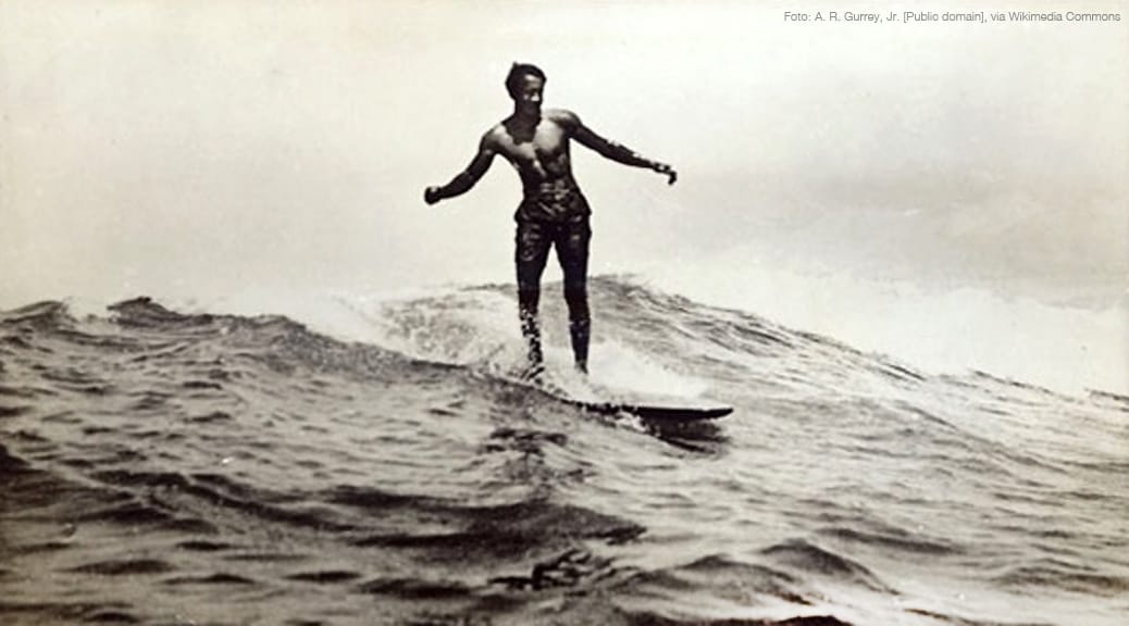 Duke Kahanamoku, Waikiki 1910