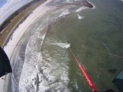 Kitesurfboard-Test in Heidkate / Kiel