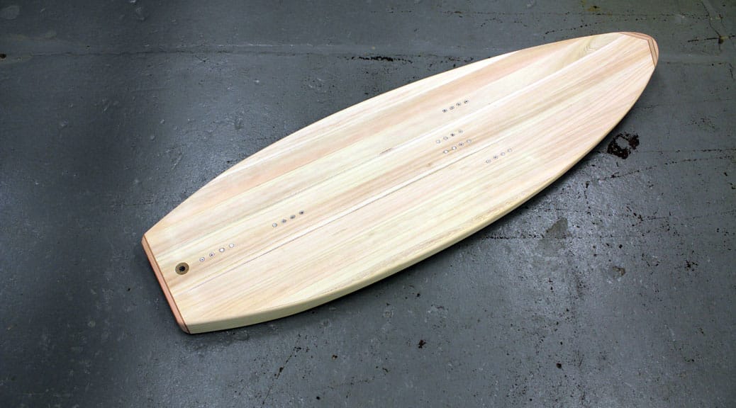 Hydrofoil-Kiteboard Hollow-Wood