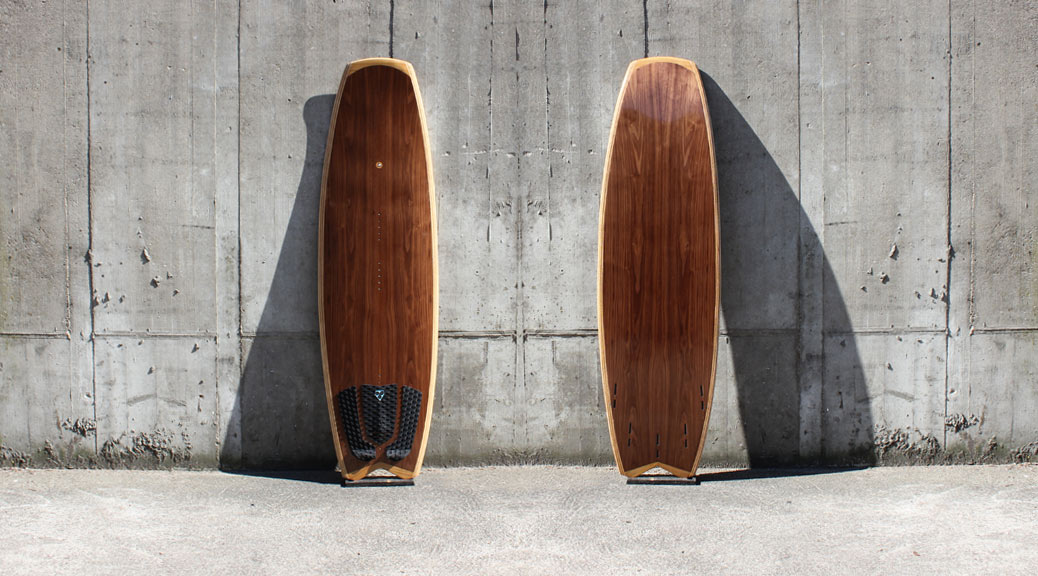 Kite-Surfboard im modernen Vanguard-Shape