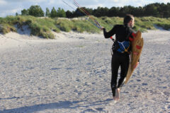 Höhelaufen am Strand