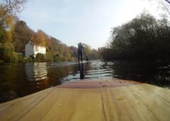 Schöne Häuser direkt am Wasser