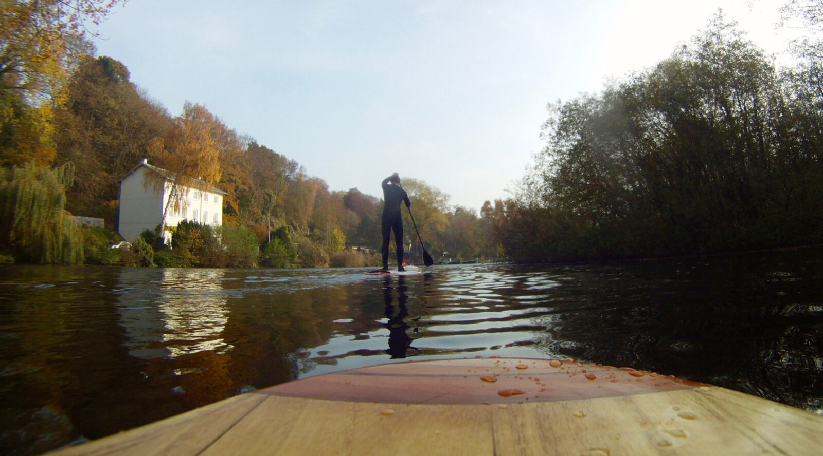 Herbstliche SUP-Tour auf der Schwentine