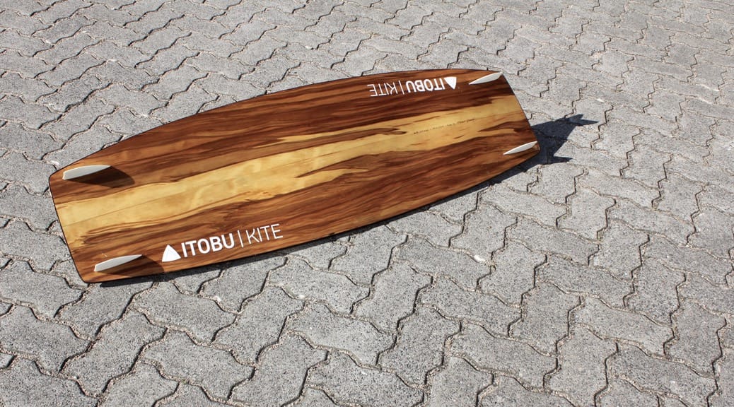 ITOBU Wooden Twintip Kiteboard