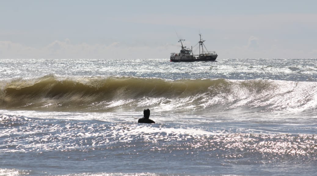 Wellen in Hvide Sande