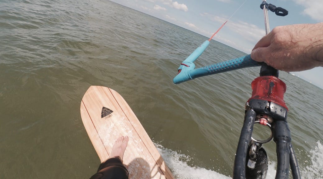 Leichtwindspaß mit Alaia Surfboard