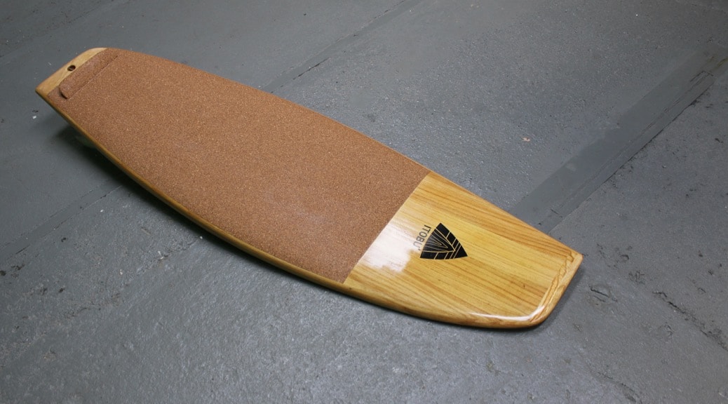 Wooden Parallelogram Surfboard