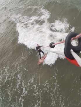 Kitesurf-Praxistest der neuen Kork-Pads