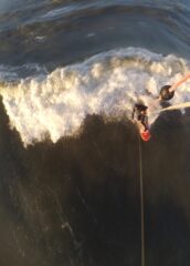 Kitesurfen im Herbststurm Herwart